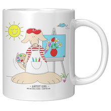 Load image into Gallery viewer, Artist Girl Mug