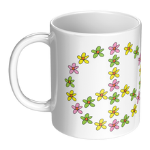 Load image into Gallery viewer, Daisy_Peace_Mug_LH_Main_Mockup.png