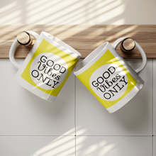 Load image into Gallery viewer, GOOD_VIBES_ONLY_Lifestyle_Hanging_Mockup.png