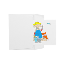 Load image into Gallery viewer, Garden_Girl_Blank_Flat_Note_Cards_H_Mockup_4_Mockup.png