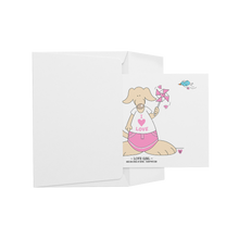 Load image into Gallery viewer, Love_Girl_Blank_Flat_Note_Cards_H_Mockup_4_Mockup.png