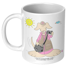 Load image into Gallery viewer, Photographer Girl Mug