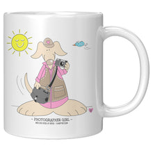 Load image into Gallery viewer, Photographer Girl Mug
