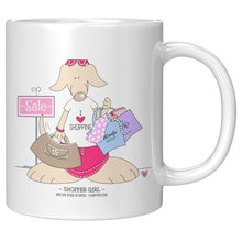 Load image into Gallery viewer, Shopper Girl Mug