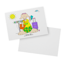 Load image into Gallery viewer, Travel_Girl_Blank_Flat_Note_Cards_H_Mockup_5_Mockup.png