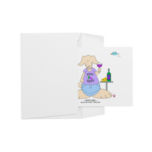 Load image into Gallery viewer, Wine_GIrl_Blank_Flat_Note_Cards_H_Mockup_4_Mockup.png