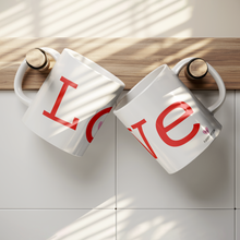 Load image into Gallery viewer, Wrap_around_LOVE_RED_Lifestyle_Hanging_Mockup.png