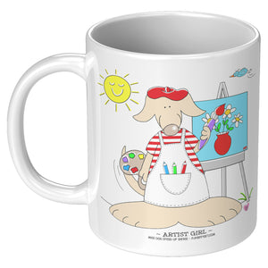 Artist Girl Mug