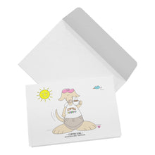 Load image into Gallery viewer, Coffee Girl Blank Folded Notecards
