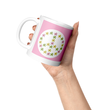 Load image into Gallery viewer, FLOWERS_PINK_PEACE_Lifestyle_Raised_Hand_LH_Mockup.png
