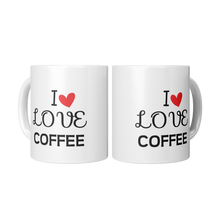 Load image into Gallery viewer, I_LOVE_COFFEE_2_Mugs_Center_Mockup.png

