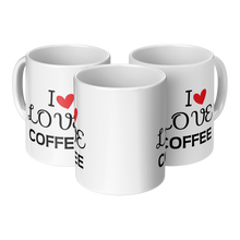 Load image into Gallery viewer, I_LOVE_COFFEE_3pc_Triangle_View_Mockup.png
