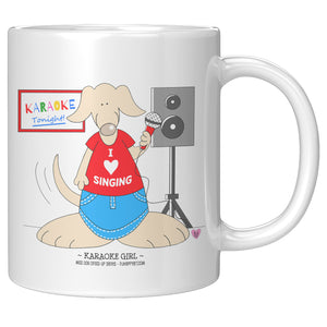 Karaoke Girl Mug