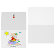 Load image into Gallery viewer, Market Girl Blank Folded Note Cards
