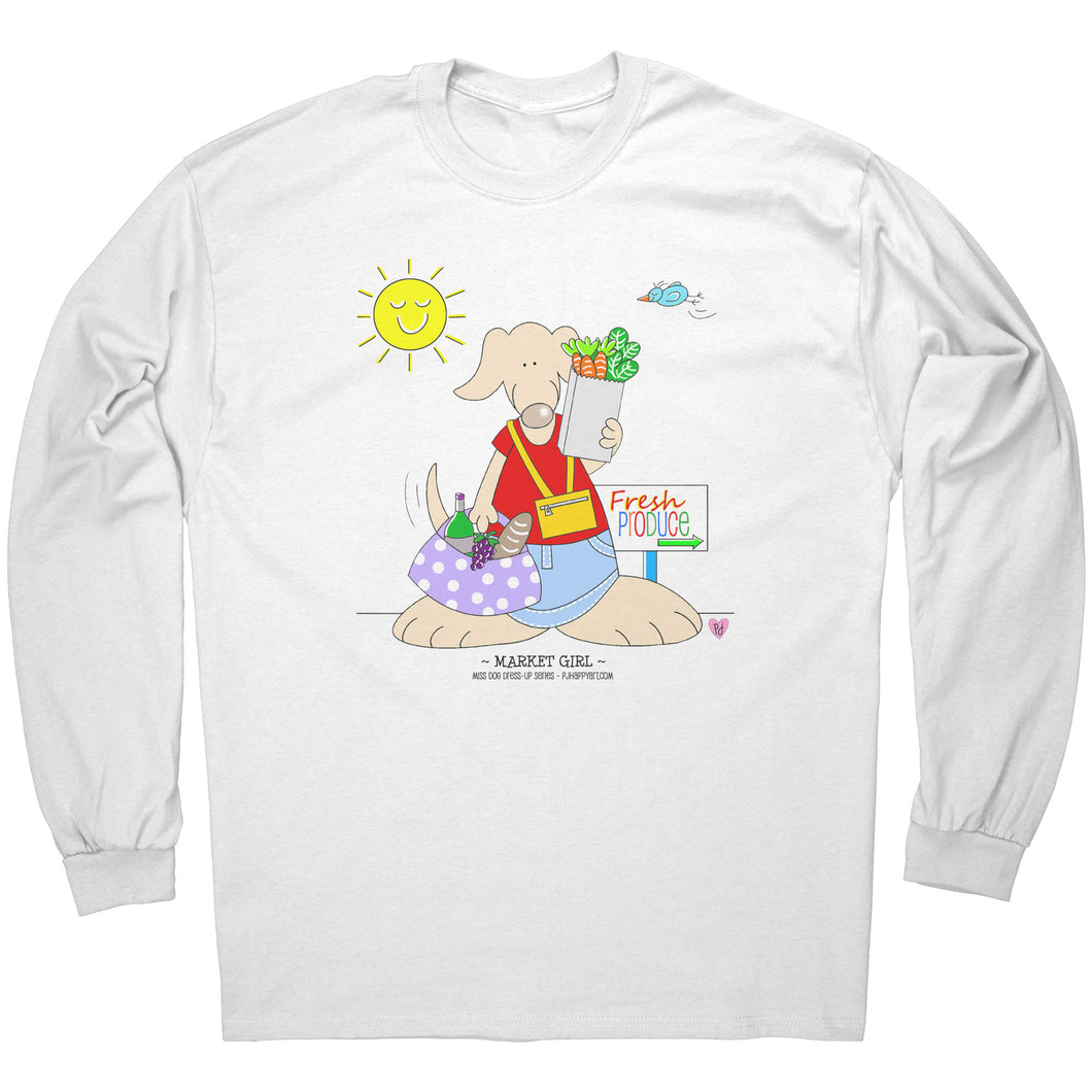 Market Girl Long Sleeved T-Shirt