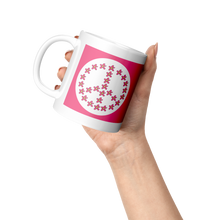 Load image into Gallery viewer, NEW_NEON_RED_PEACE_Lifestyle_Raised_Hand_LH_Mockup.png
