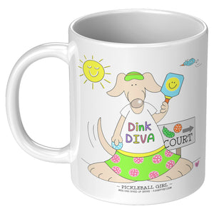 Pickleball Girl Mug