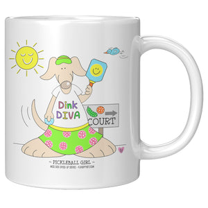 Pickleball Girl Mug