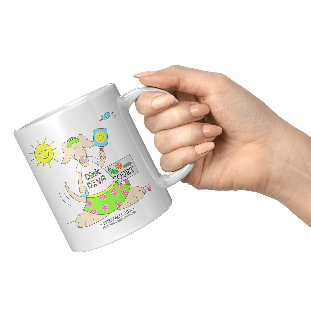 Pickleball Girl Mug