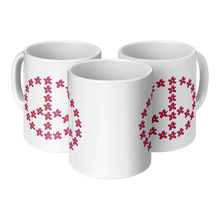Load image into Gallery viewer, Red_Peace_Mug_3pc_Triangle_View_Mockup.png
