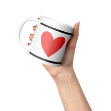 Load image into Gallery viewer, THREE_RED_HEARTS_Lifestyle_Raised_Hand_LH_Mockup.png
