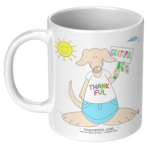 Thankful Girl Mug