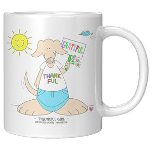 Thankful Girl Mug