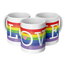 Load image into Gallery viewer, Wrap_Around_Rainbow_Love_3pc_Triangle_View_Mockup.png
